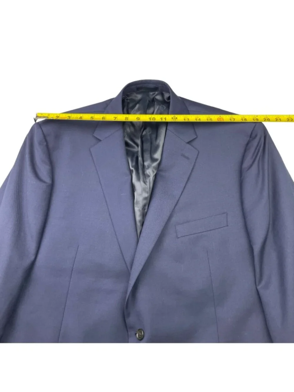 Ralph Lauren LRL Men's Wool Blend 2-Button Blazer Navy Blue • 48R